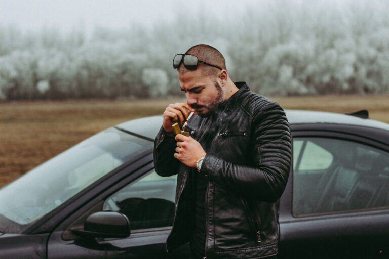 Photo biker jacket
