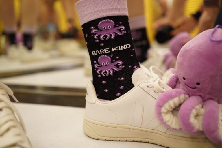 Photo over-the-knee socks